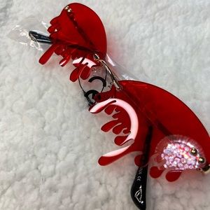 Sexy drip sunglasses (red)
